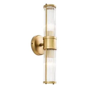 WALL LAMP CLARIDGES DOUBLE GOLD