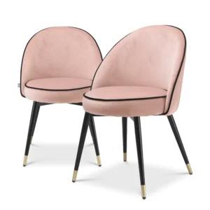 SEDIA DA PRANZO COOPER SET DI 2 CARNE