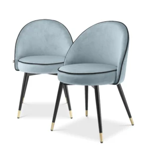 SEDIA DA PRANZO COOPER SET DI 2 BLU