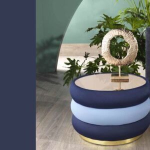 POUF  SIMBA TOP SPECCHIO ∅ 70