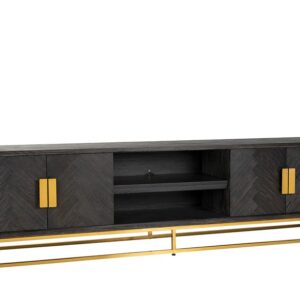 CREDENZA TV BLACKBONE ORO 4 PORTE 220 (ORO)