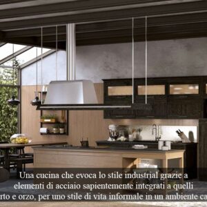 CUCINA POSITANO INDUSTRIAL
