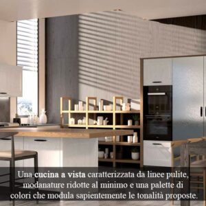 CUCINA POSITANO MODERNA VERSIONE A