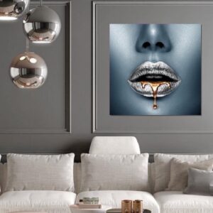 Quadro Blue Face